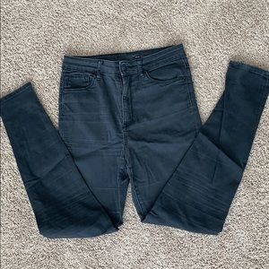 Black high waisted Zara jeans